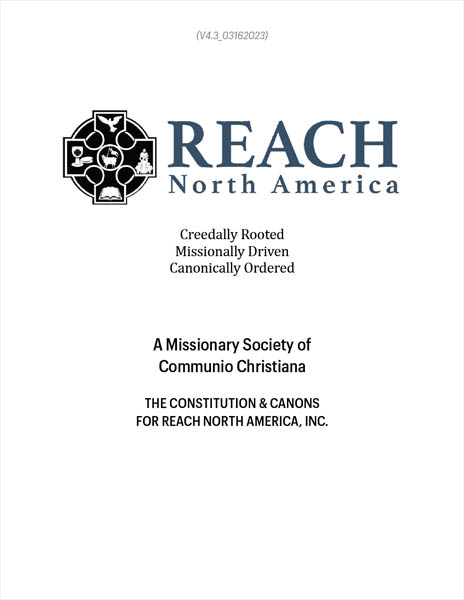 Reach North America - Constitution And Canons